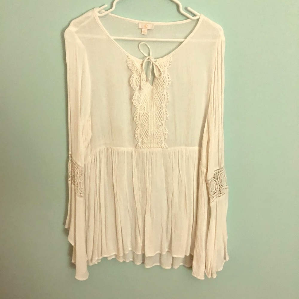 Bohemian blouse from Charming Charlie